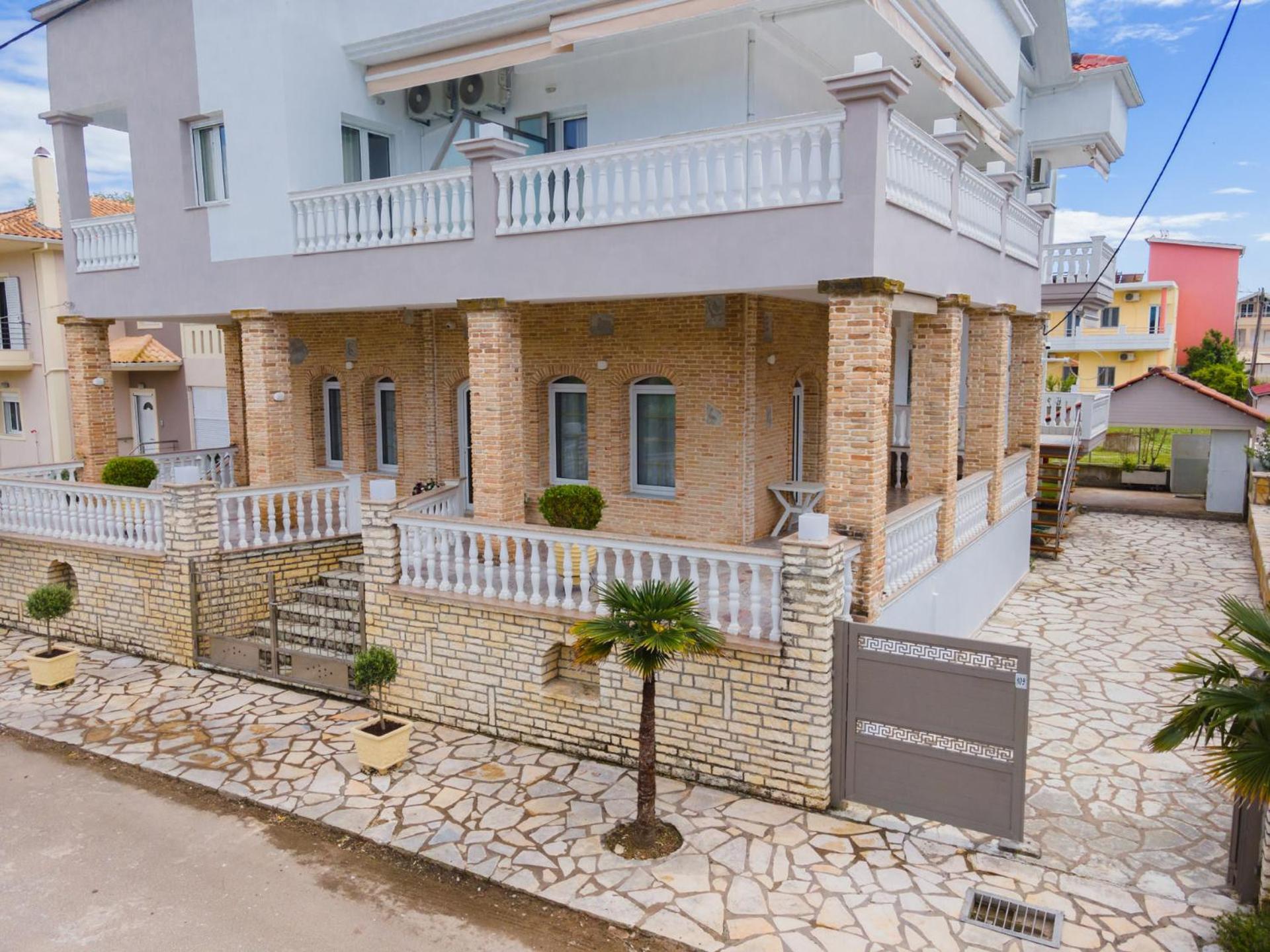 Aparthotel Andreas à Ammoudia Extérieur photo