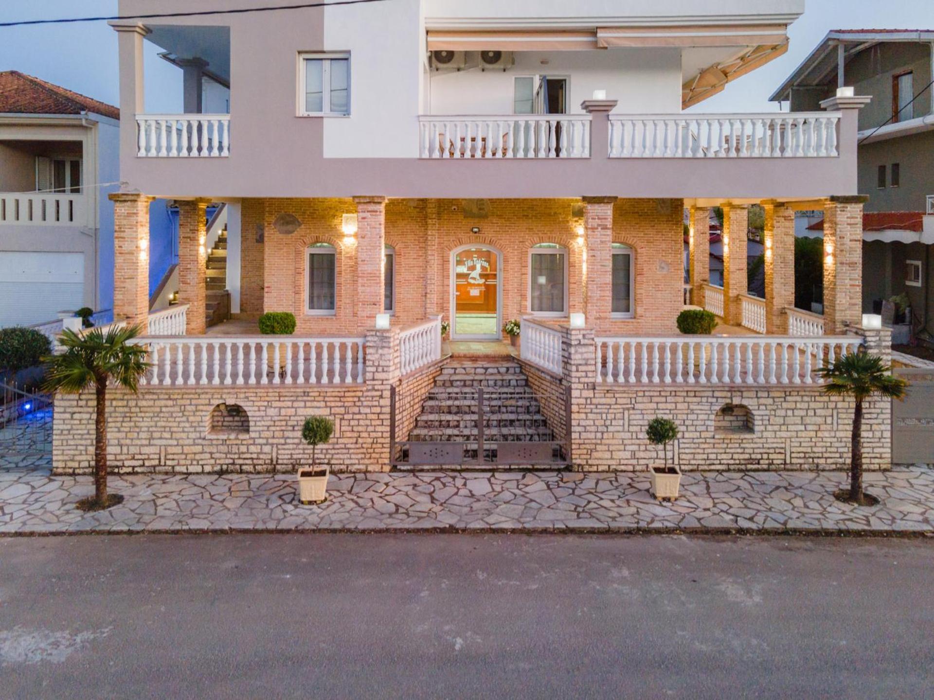 Aparthotel Andreas à Ammoudia Extérieur photo