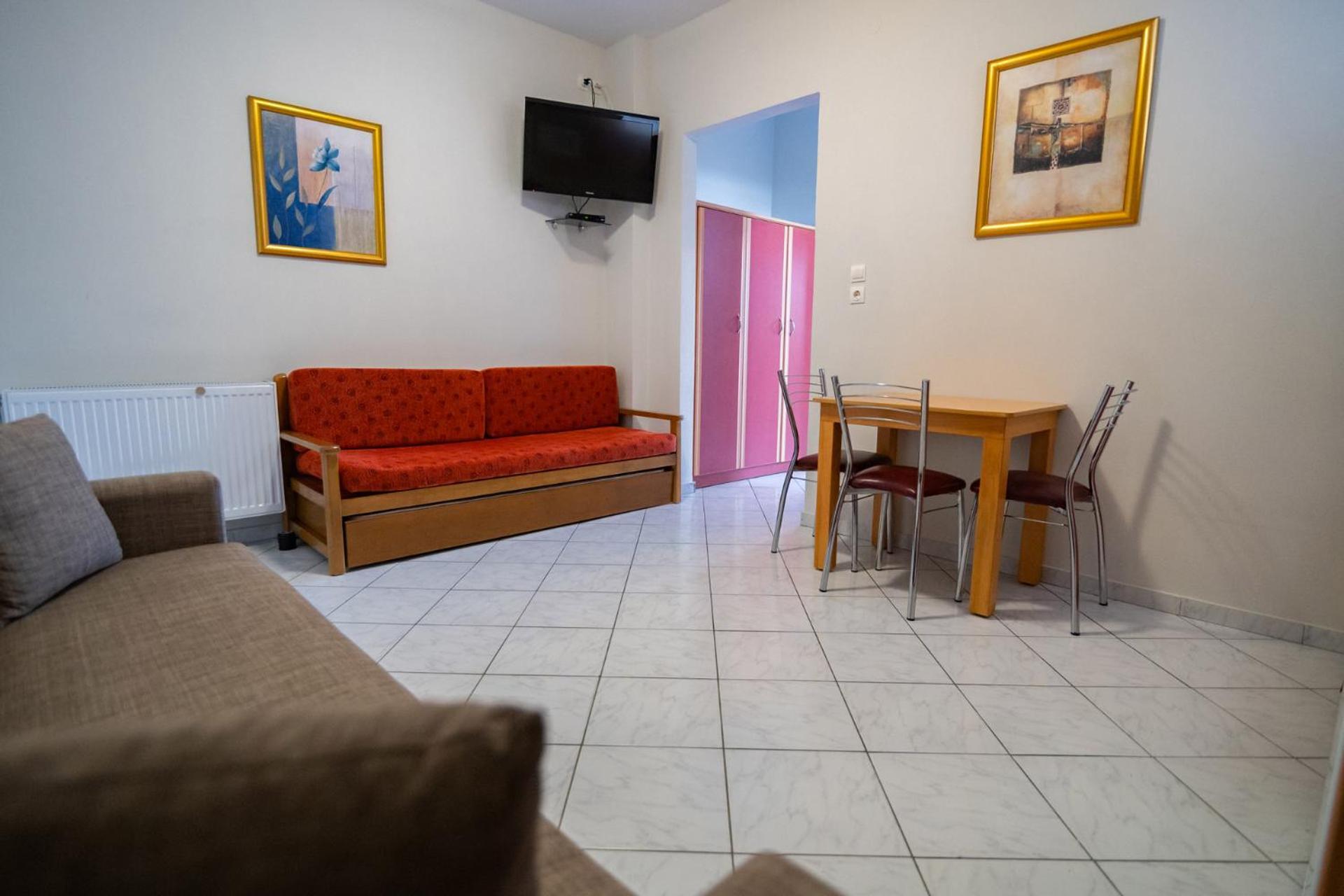 Aparthotel Andreas à Ammoudia Extérieur photo